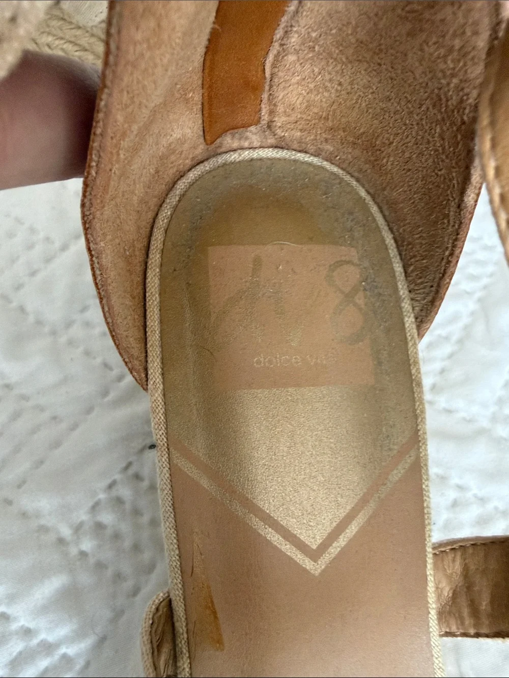 Dolce Vita strappy espadrille